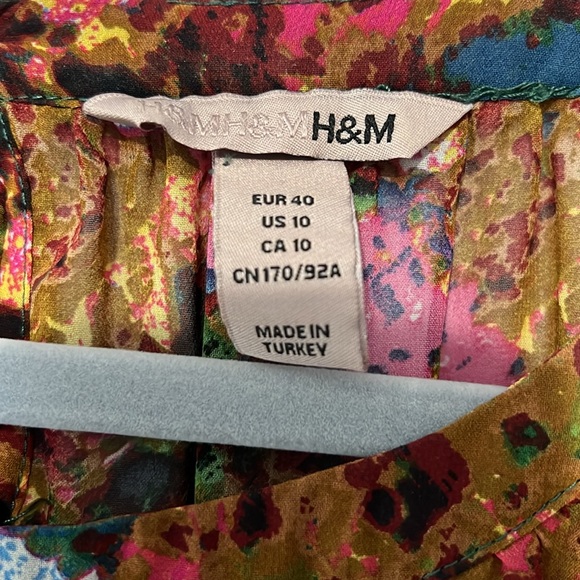 H&M peplum blouse size 10 - Picture 5 of 5